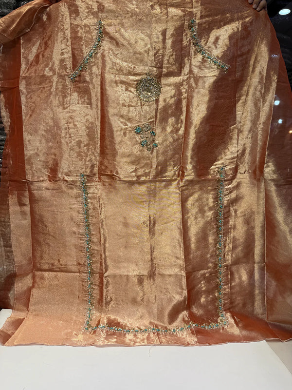 Saniya Maskatiya Shabnam 04 Rust 3Pc