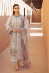 Rang Rasiya | Sky Blue - Luxury Lawn Collection Replica