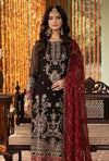 Asim Jofa | Black - Chiffon Collection Replica