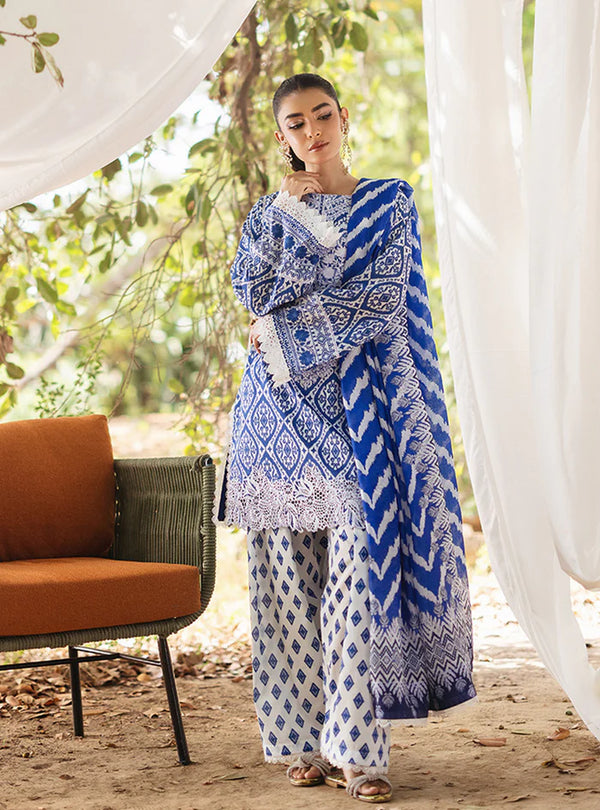 Zainab Chottani | Blue - Lawn Collection Replica