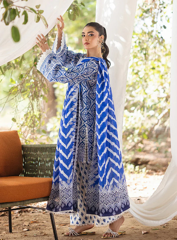 Zainab Chottani | Blue - Lawn Collection Replica