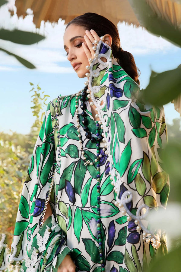 Maria B MPrint | White - Lawn Collection Replica