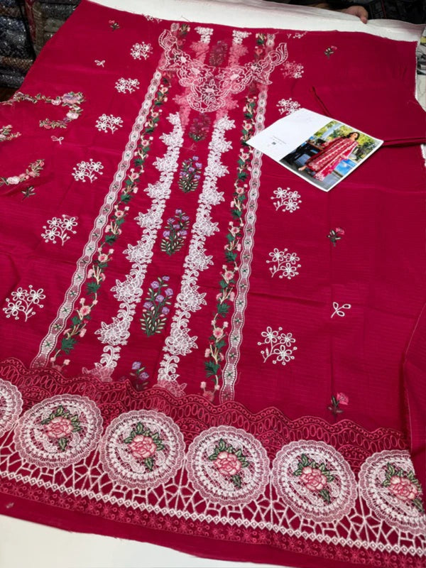 Aneelas 02 Banadora Lawn (Shocking Pink)
