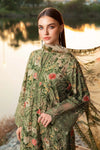 Maria B MPrint | Olive Green - Lawn Collection Replica