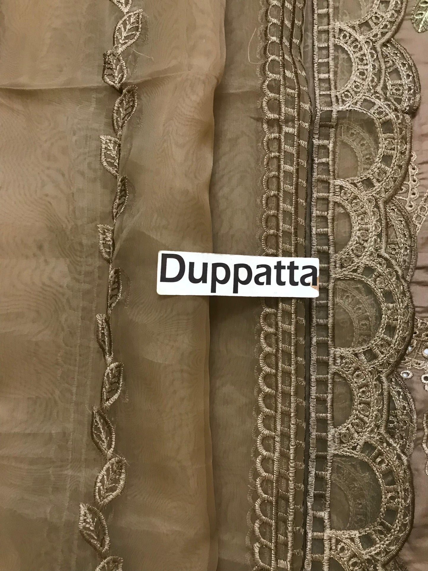 Maria B Brown | Chikankari Luxury Lawn Collection Replica