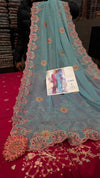 HUSSAIN REHAR Lawn – Riviera (Fuchsia Pink)