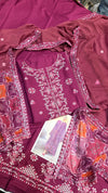 Hussain Rehar Lawn Nargis (Meroon)