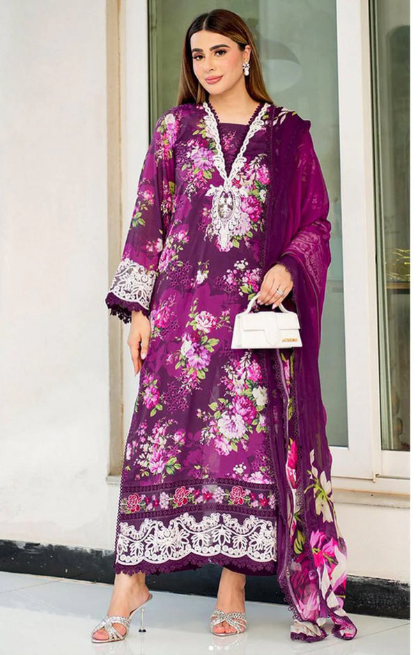 ANEELAS SILK - ROYAL PURPLE EDITION