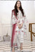 Farida Hassaan | White & Pink - Chicken Kari Luxury Lawn Collection Replica
