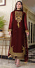 Asim Jofa | Maroon - Chiffon Collection Replica
