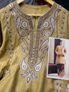 ETHNC KURTA SET E-1096 2PC SAND