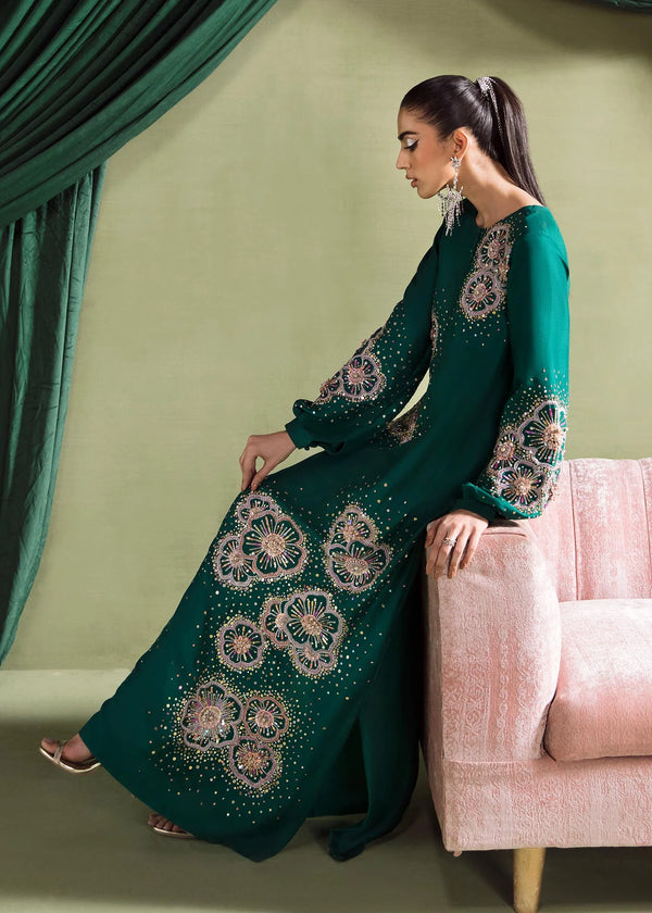KANWAL MALIK RAW SILK OLIVIA