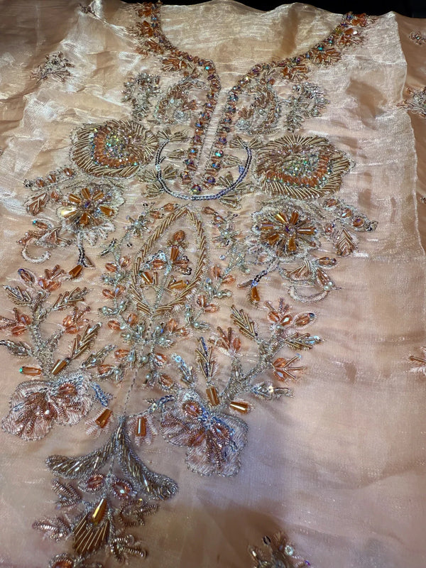 FABIHA FATIMA SHISA SILK AQUAMARINE (2 PC)