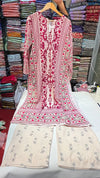 Ayeza Kaftan 2PC (Meroon)