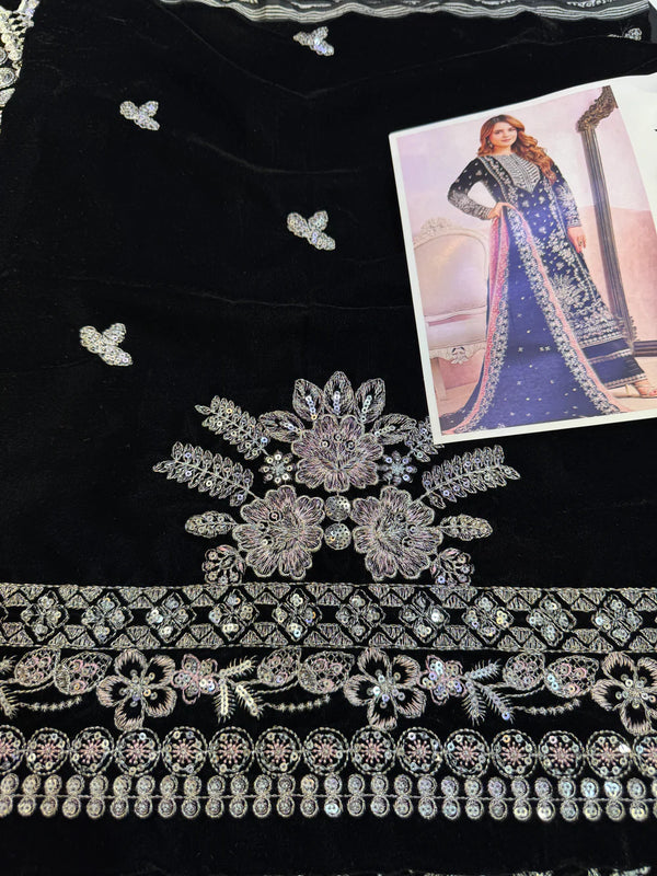 ANEELAS VELVET BLACK LUXE