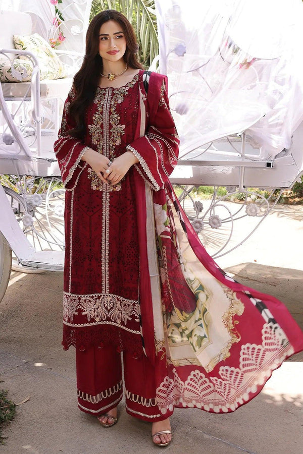 Elaf | Red - Lawn Collection Replica