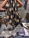 ETHNC SILK E-1101 3PC UNSTICHED
