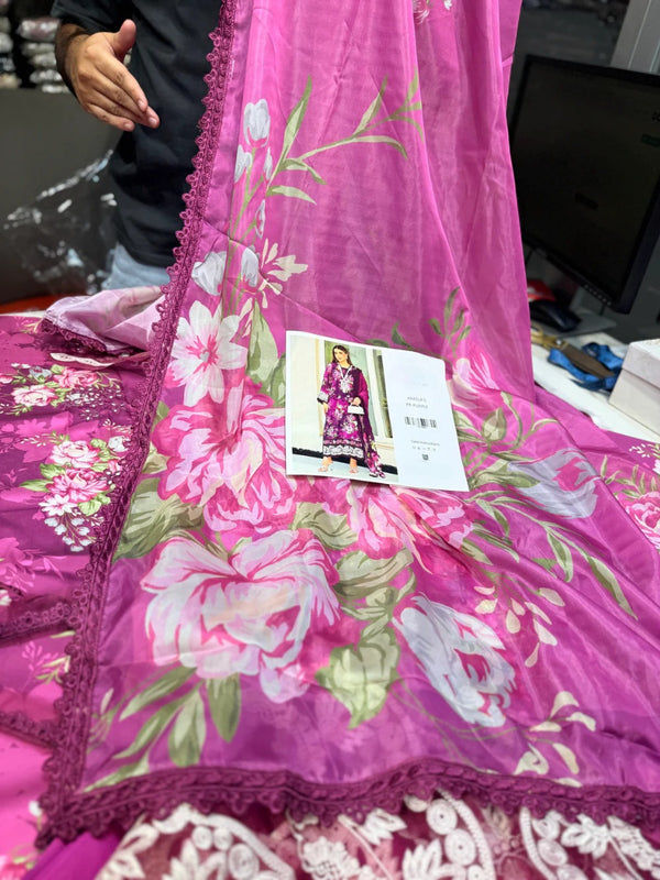 ANEELAS SILK - ROYAL PURPLE EDITION