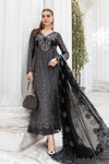 Maria B Black Chiffon Formal Collection Replica