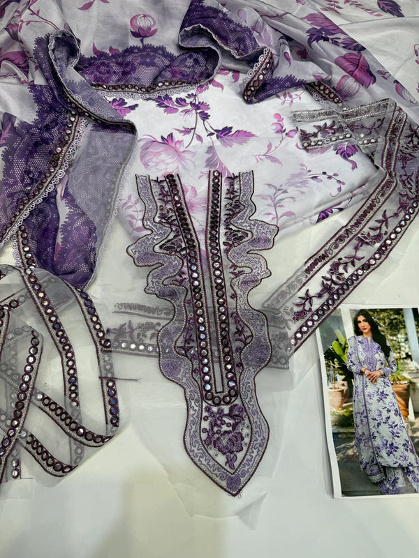 ANEELAS LUXE SILK 3PC