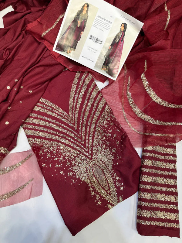 JAZMIN RAW SILK UR 7056 (Meeron)