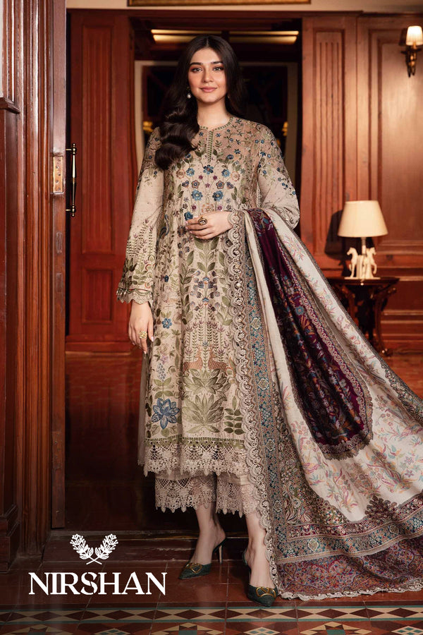Maria B | Beige - Lawn Collection Replica