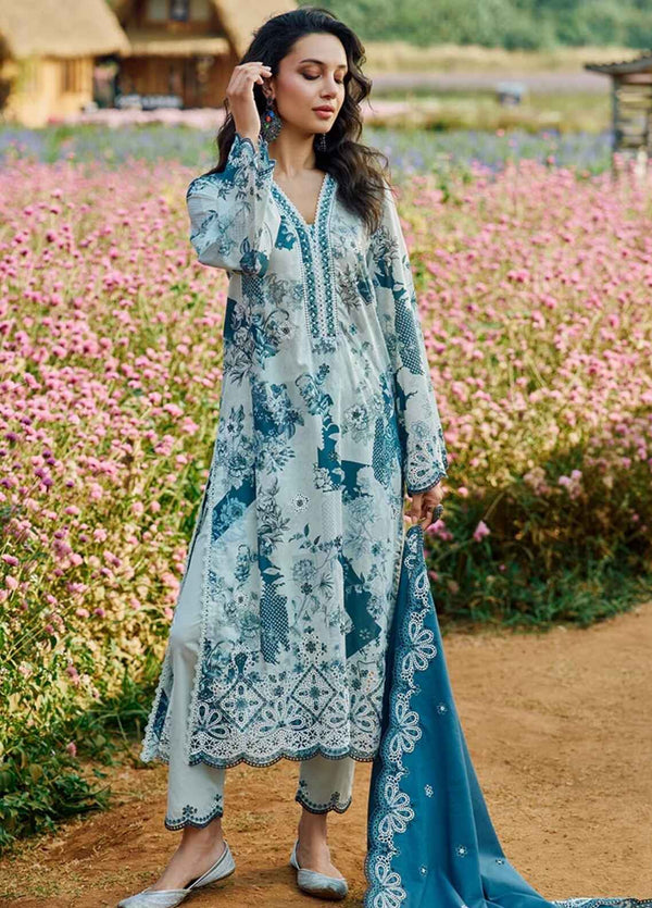 Image Printkari | Blue - Lawn Collection Replica