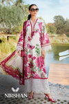 Maria B MPrint | White & Pink - Lawn Collection Replica