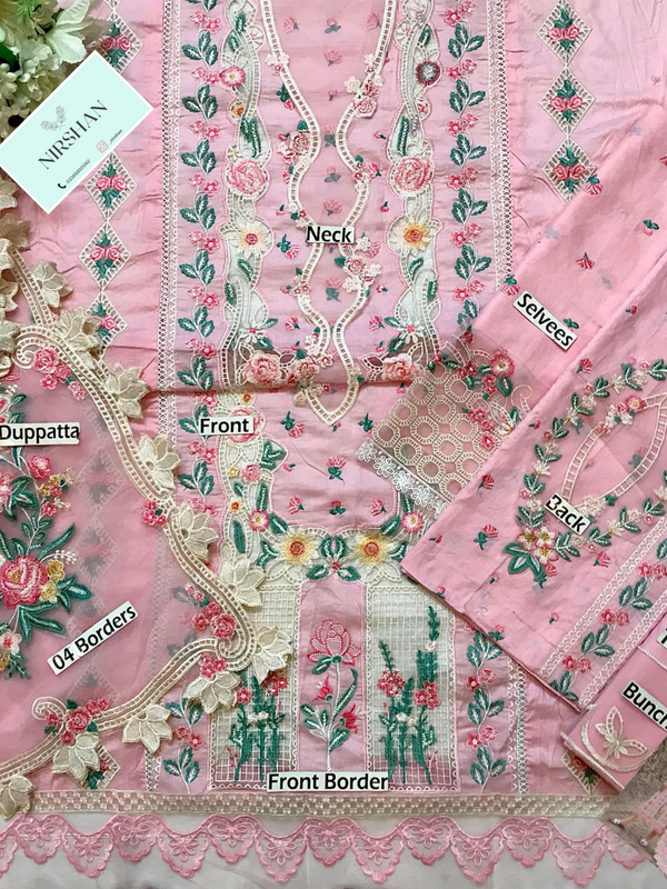 Crimson | Pink - Luxury Lawn Collection Repllca