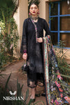 Ittehad | Black - Lawn Cotton Collection Replica