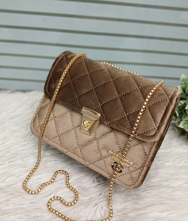 Chanel Velvet Luxury Crossbody Handbag