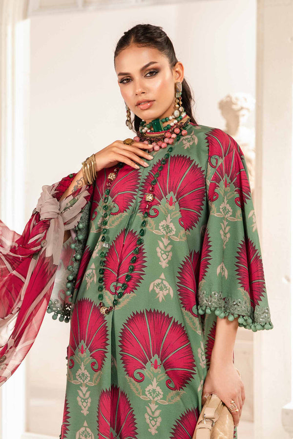 Maria B Green Printed Lawn Collection Replica