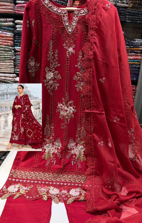 Maria.B Lawn RTW 2406 (STITCHED)