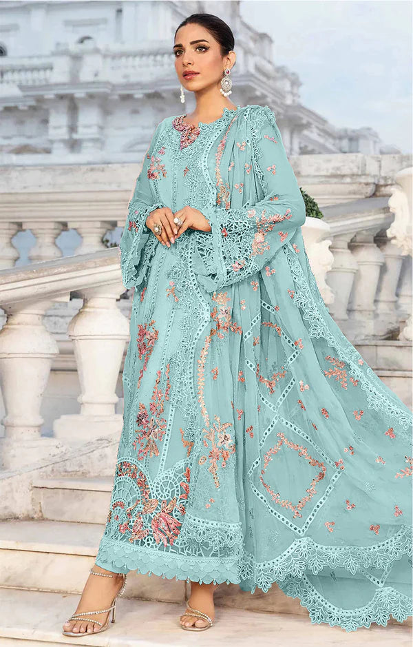 MARIA.B LAWN MPC-2406 - Pastel Blue