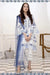 Farida Hassaan | White & Blue - Chicken Kari Luxury Lawn Collection Replica