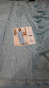 Qalamqar Lawn FK-10-B Zoe (Pastel Blue Edition)