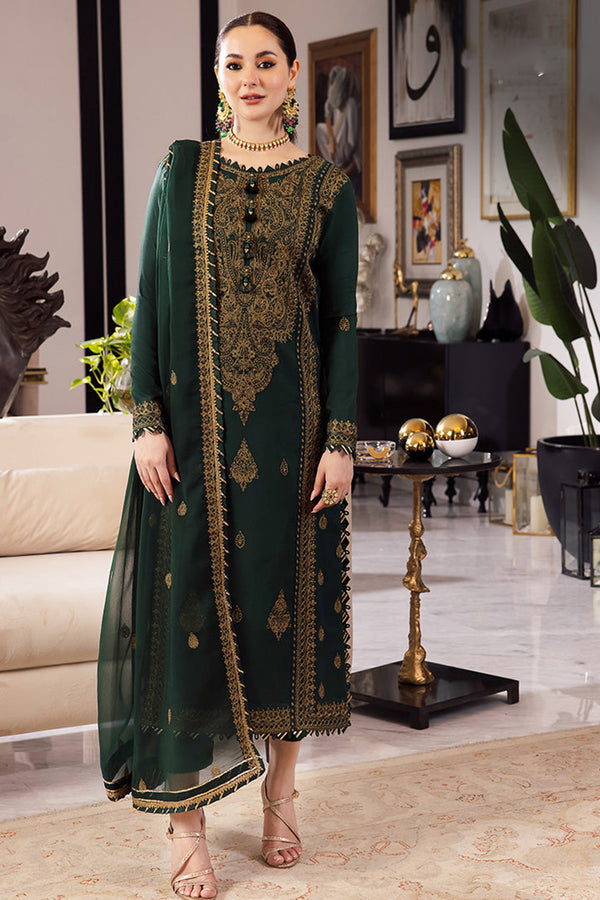 Asim Jofa | Green - Chiffon Collection Replica