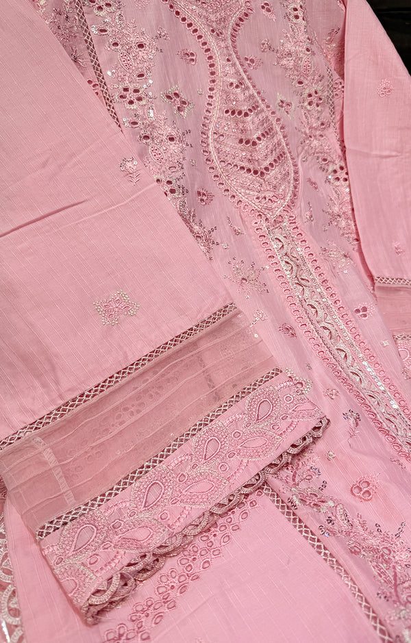 ZOE 2PC STITCHED PEACH (Ice Cream Peach)