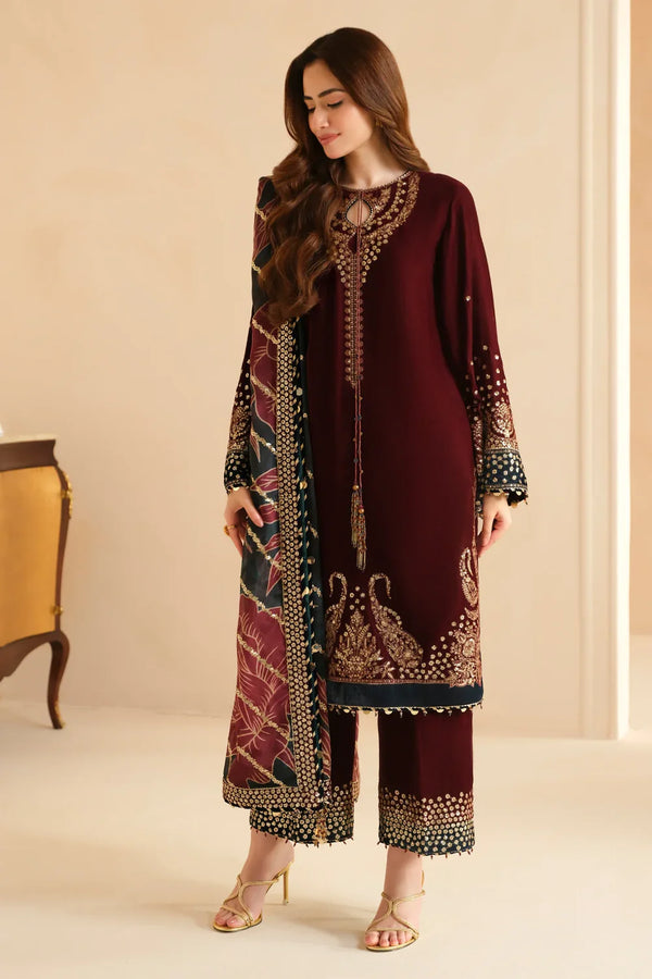 JAZMIN Velvet Maroon