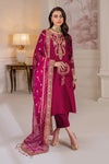 Baroque Pink Velvet Formal Collection Replica