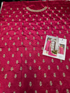 Ahmad Sultan Raw Silk Outfit – Hot Pink