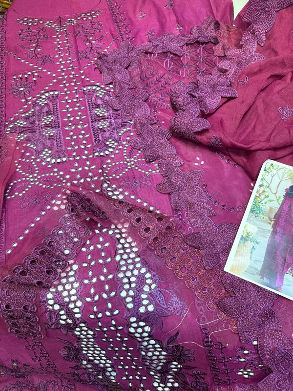 QALAMQAR LAWN FK-11 VIOLET