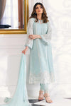 Azure | Sky Blue - Semi-Pure Chiffon Collection Replica