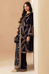 Jazmin Navy Blue Velvet Formal Collection Replica