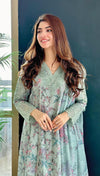 Iznik Green Luxury Lawn Collection Replica