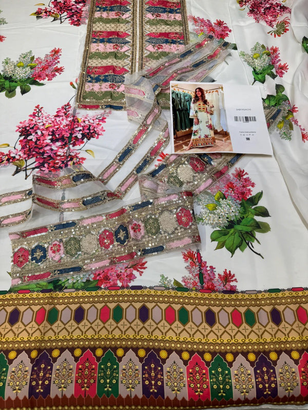 SABYASCHI SILK WHITE