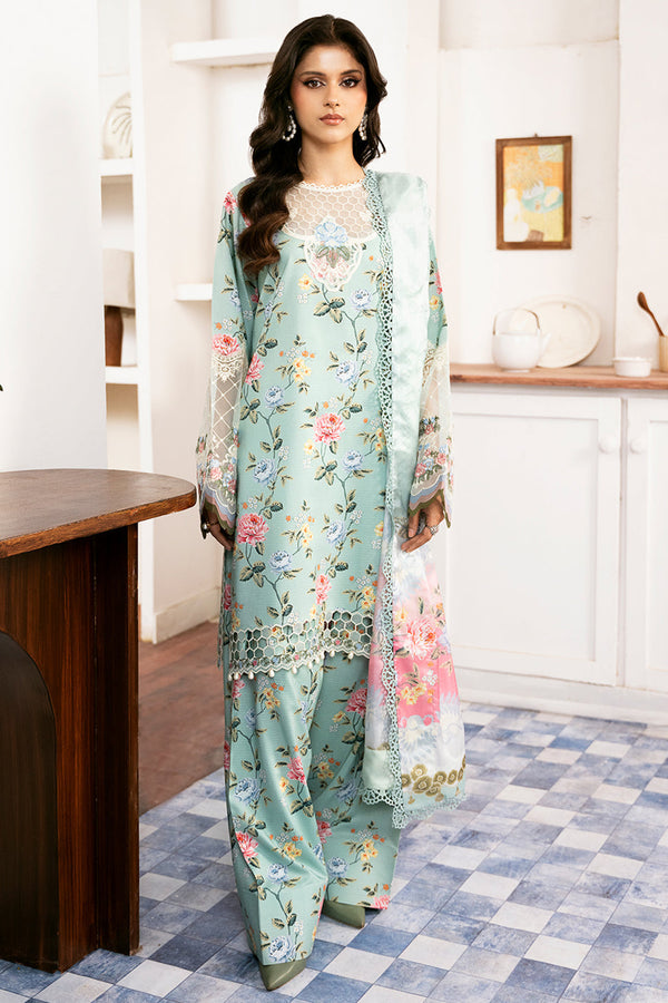 Bin Ilyas | Sky Blue - Lawn Collection Replica