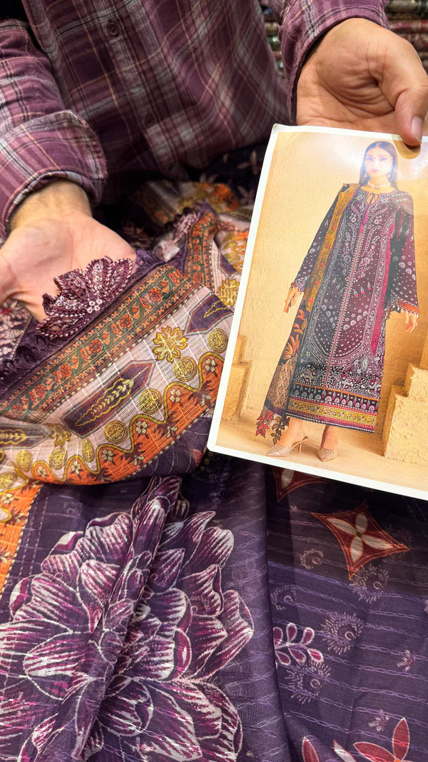 Bin Ilyas 162 Lawn (Magenta edition)