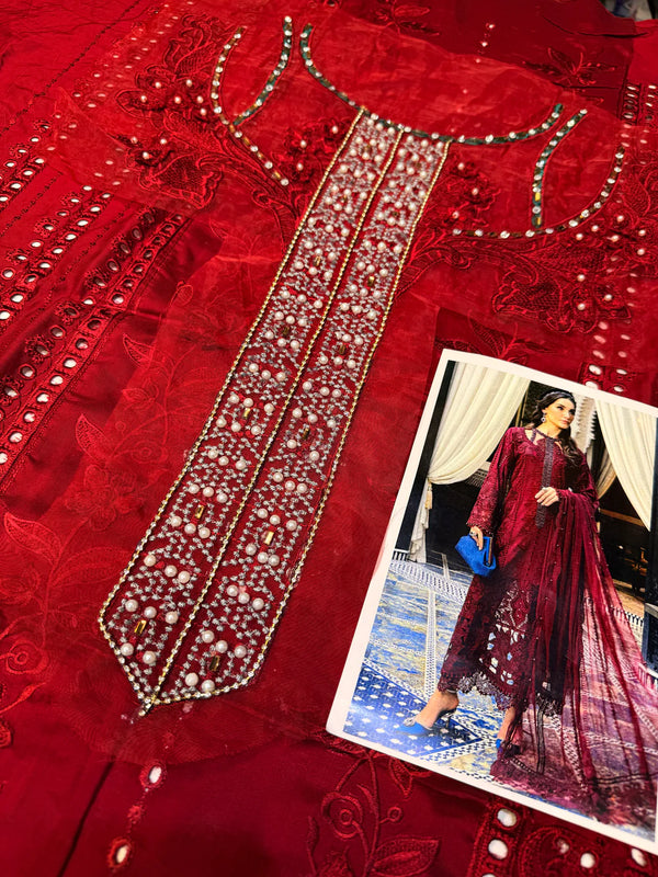 MARIA.B VISCOSE 2502 – MEROON