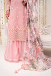 Maliha Kamal | Peach Pink - Chiffon Collection Replica